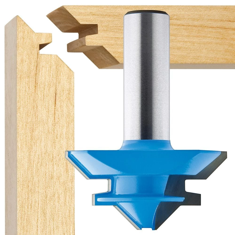 Rockler 45° Lock Miter Router Bits - 1/2'' Shank - Image 2