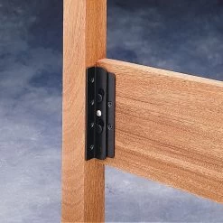 Surface Mounted Keyhole Bed Rail Brackets