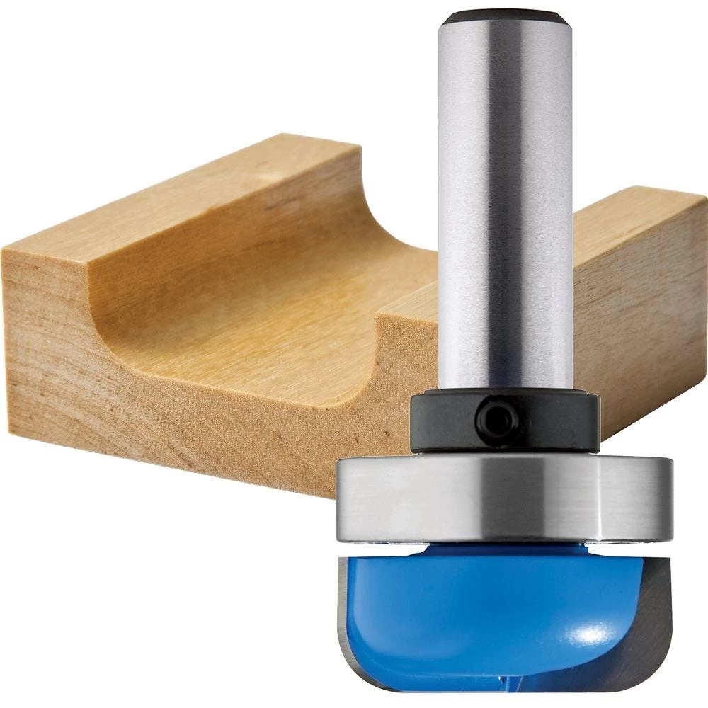 Rockler Dish Carving Router Bit - 1-1/4" Dia X 1/2" H X 1/2" Shank - Image 4