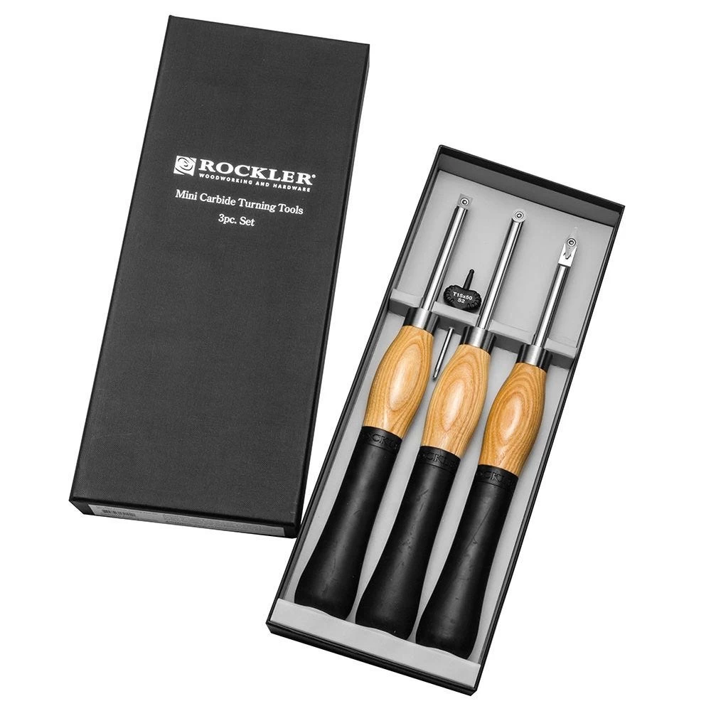 Mini Ergonomic Carbide Turning Tools, 3-Piece Set - Image 3
