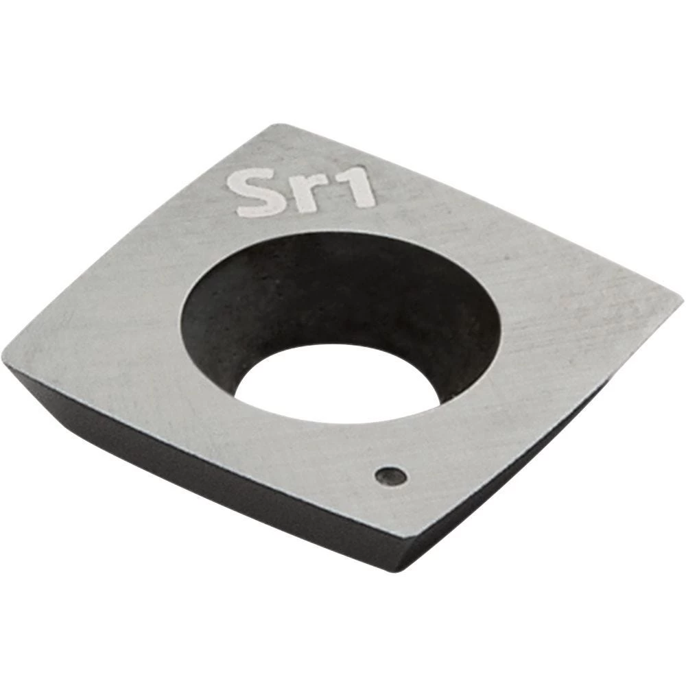 Sr1 Replacement Cutter For Pen And Mini Carbide Turning Tools, Square Radius