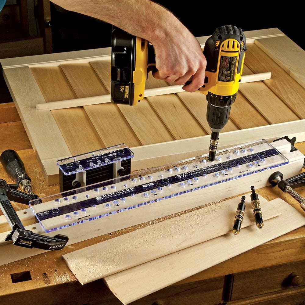 3-1/2'' Fixed/Movable Louver Shutter Jig And Hardware - Image 2