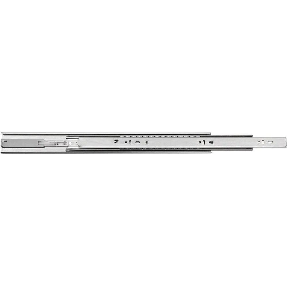 100-lb. Push-to-Open Full Extension Drawer Slides - Centerline® 757-P (16" To 22") - Image 2