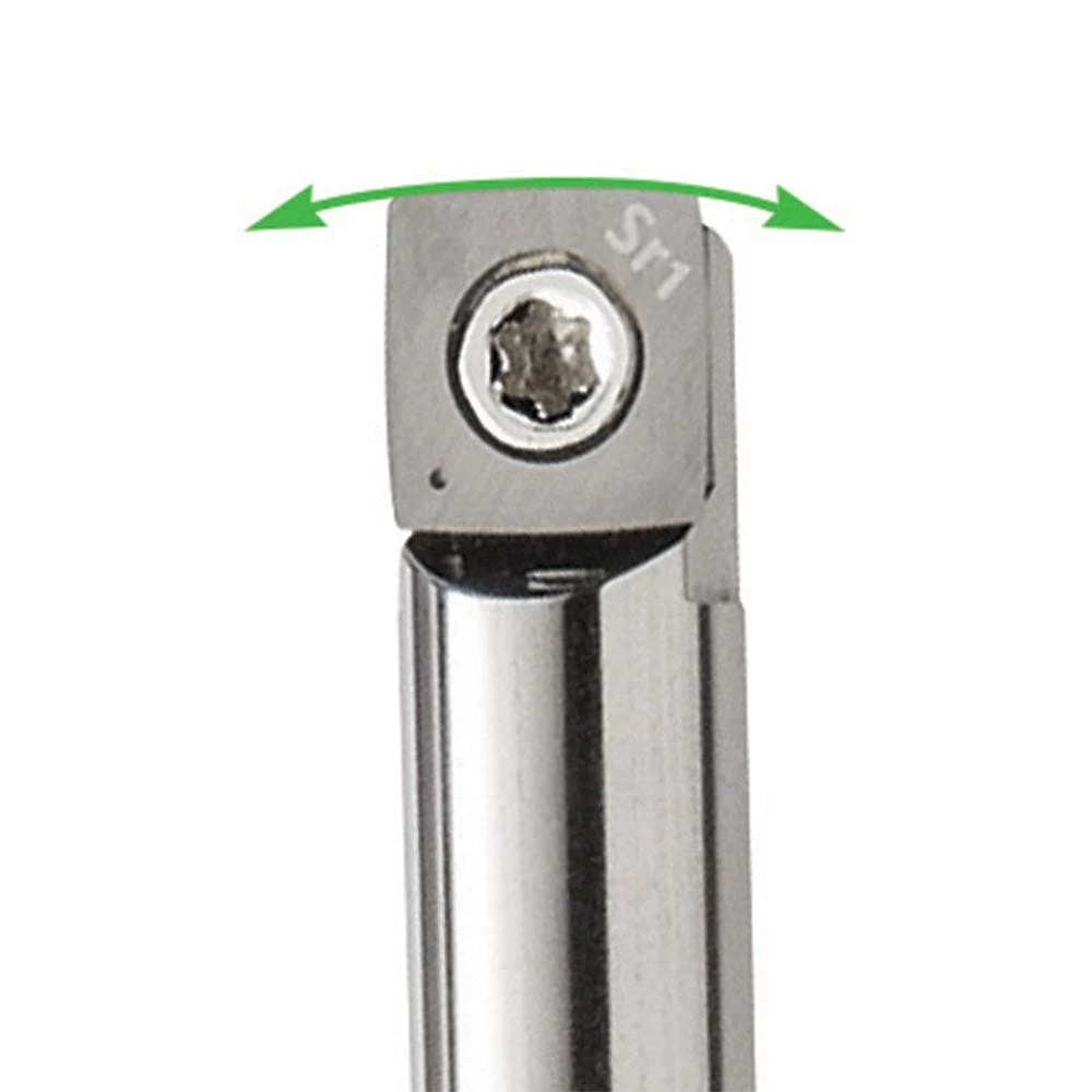 Mini Ergonomic Carbide Turning Tool, Square Radius - Image 3