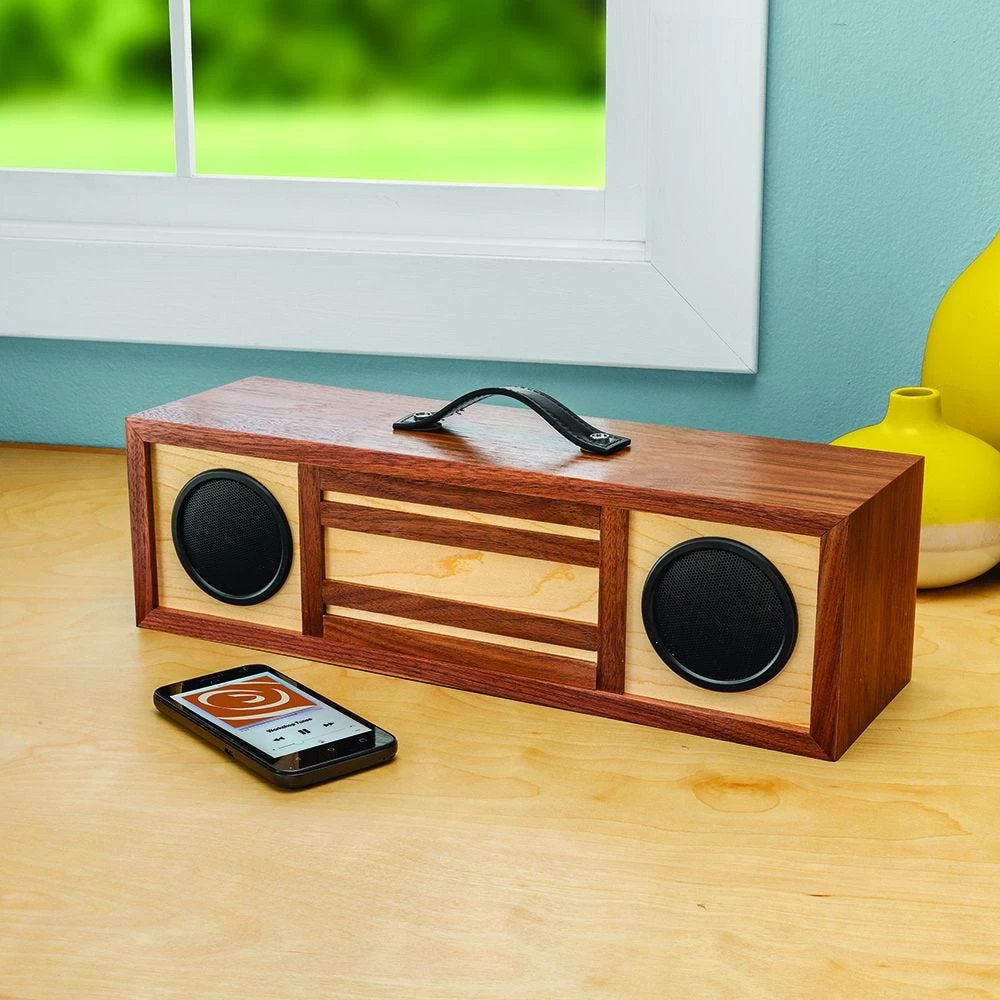 Rockler Stereo Wireless Speaker Kit With 2 Speakers And Playback/Volume Controls - Image 2