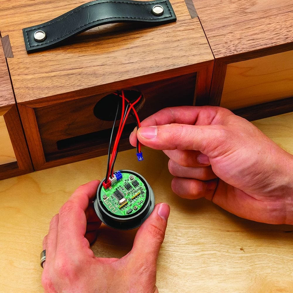 Rockler Stereo Wireless Speaker Kit With 2 Speakers And Playback/Volume Controls - Image 3