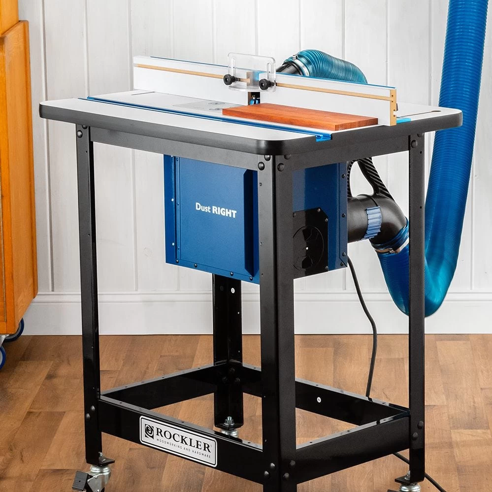 Dust Right Router Table Dust Bucket With Dual Port - Image 8