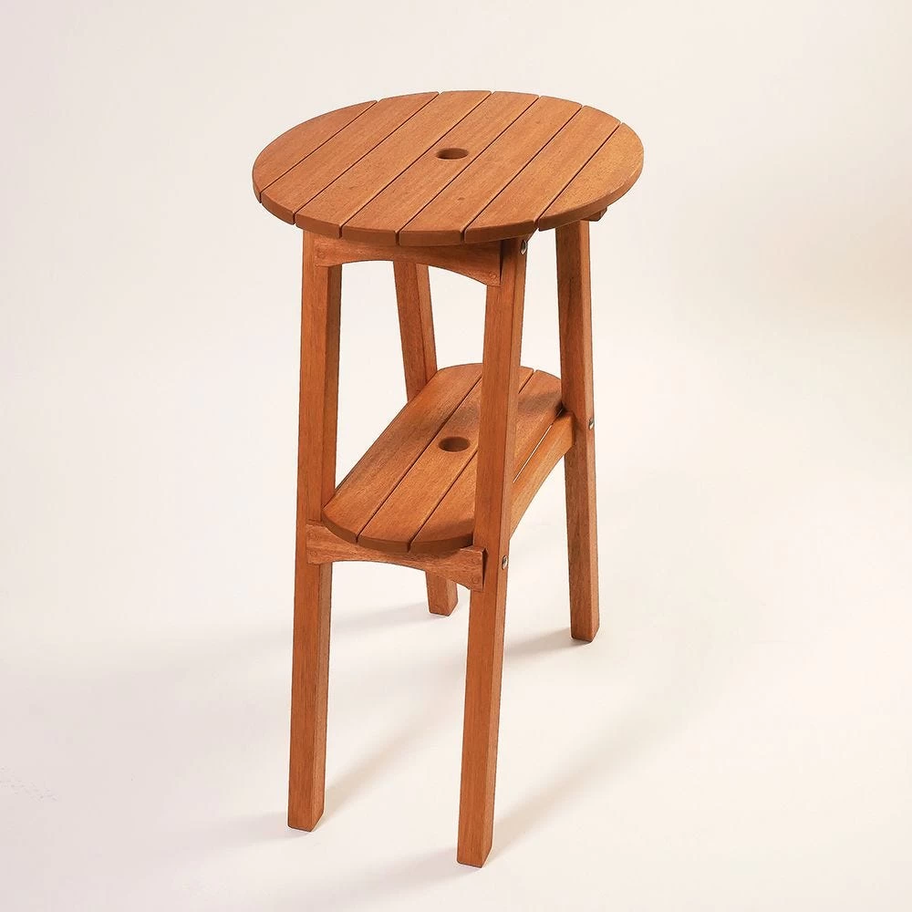 Rockler Bar-Height Adirondack Table Plan With Templates