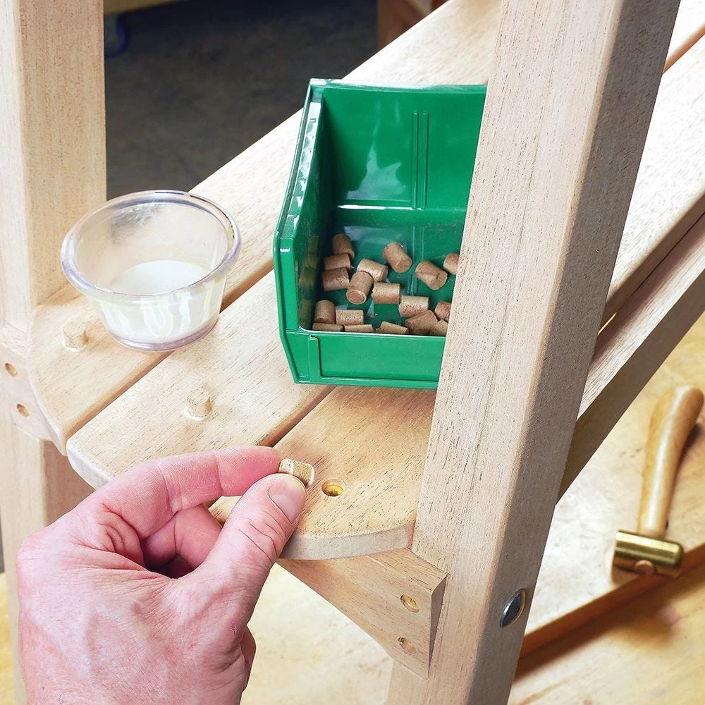 Rockler Bar-Height Adirondack Table Plan With Templates - Image 6