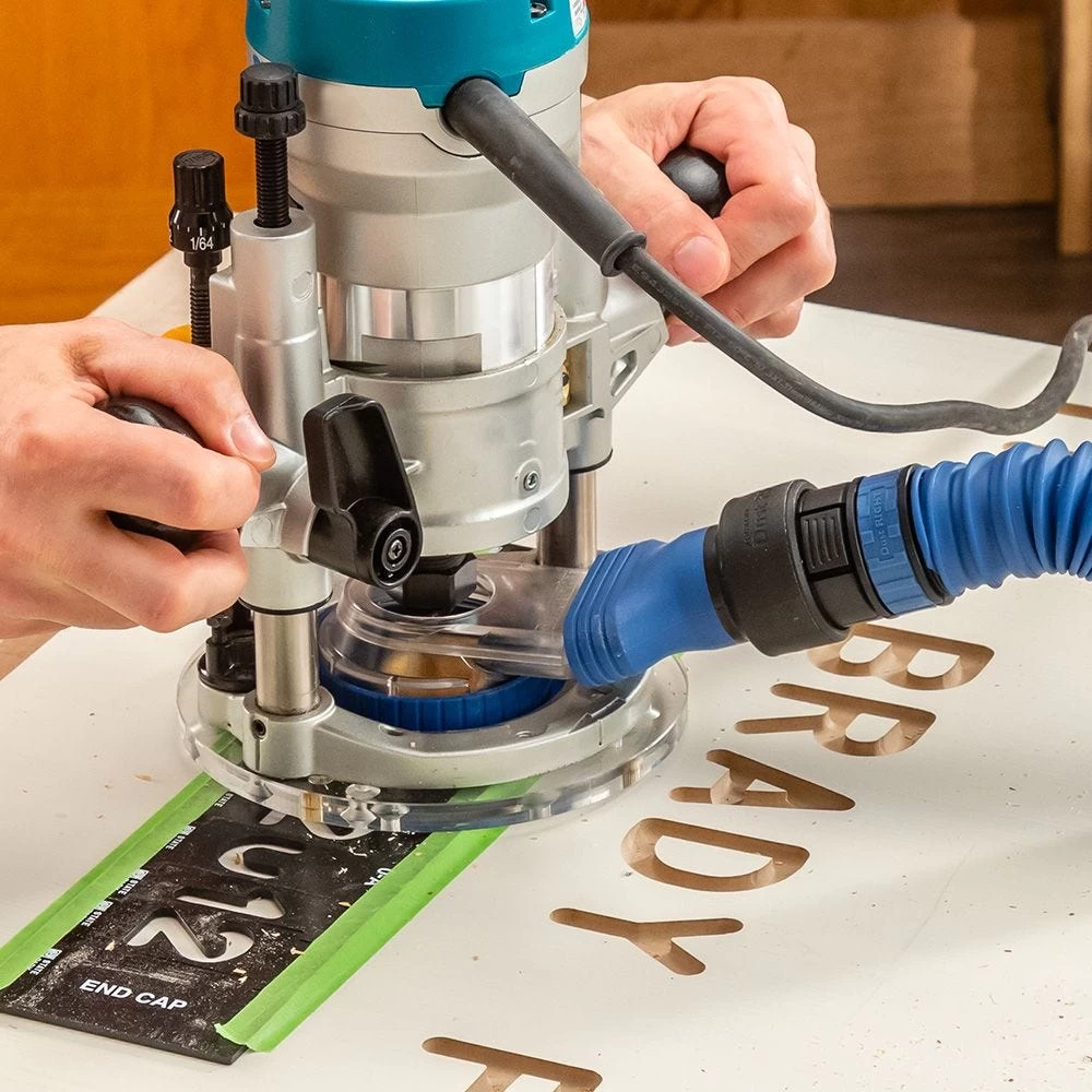 Dust Right Click-Connect Router Dust Port And Plate - Image 6