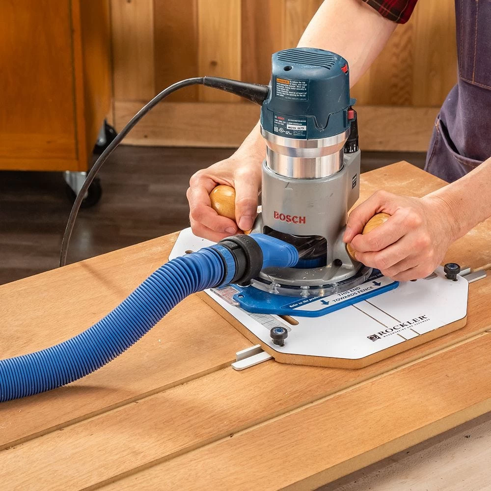 Dust Right Click-Connect Router Dust Port And Plate - Image 9