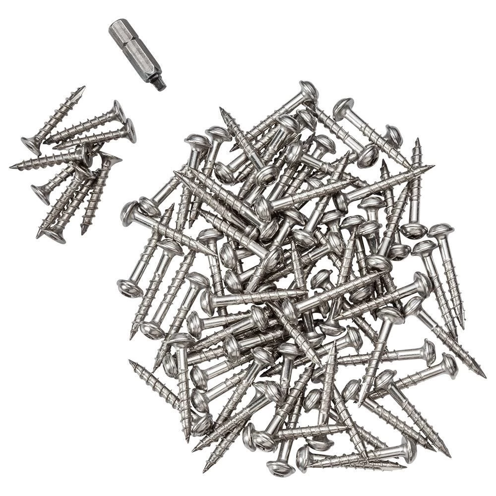 Stainless Steel Hardware Pack For Rockler Modern Patio Coffee Table