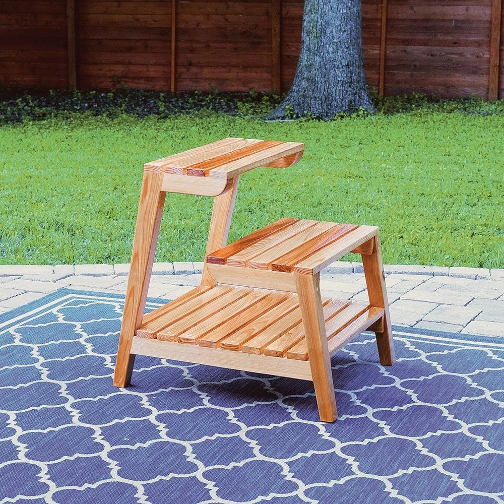 Rockler Modern Patio Plant Stand Plan With Templates