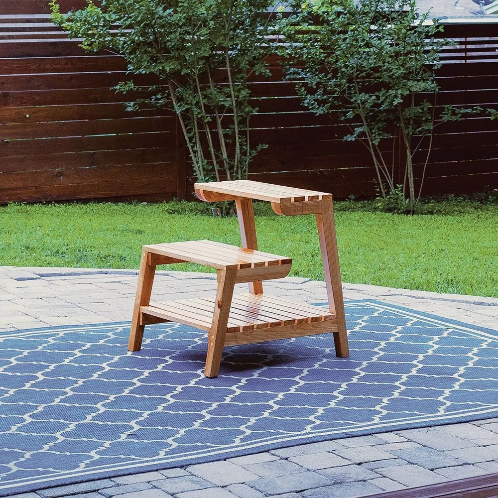 Rockler Modern Patio Plant Stand Plan With Templates - Image 7