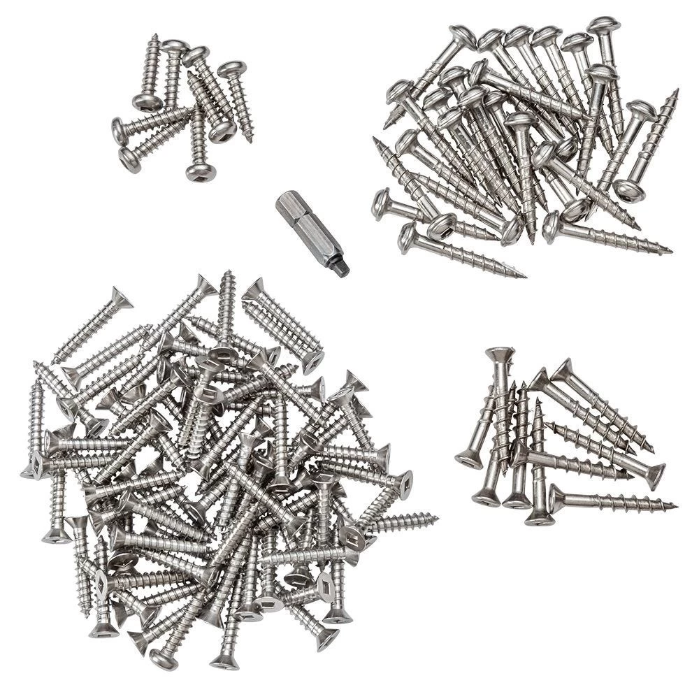 Stainless Steel Hardware Pack For Rockler Modern Patio Bar Cart