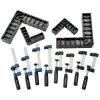 Rockler Clamp-It Assortment (2 Original, 2 Mini, Matching Clamps)