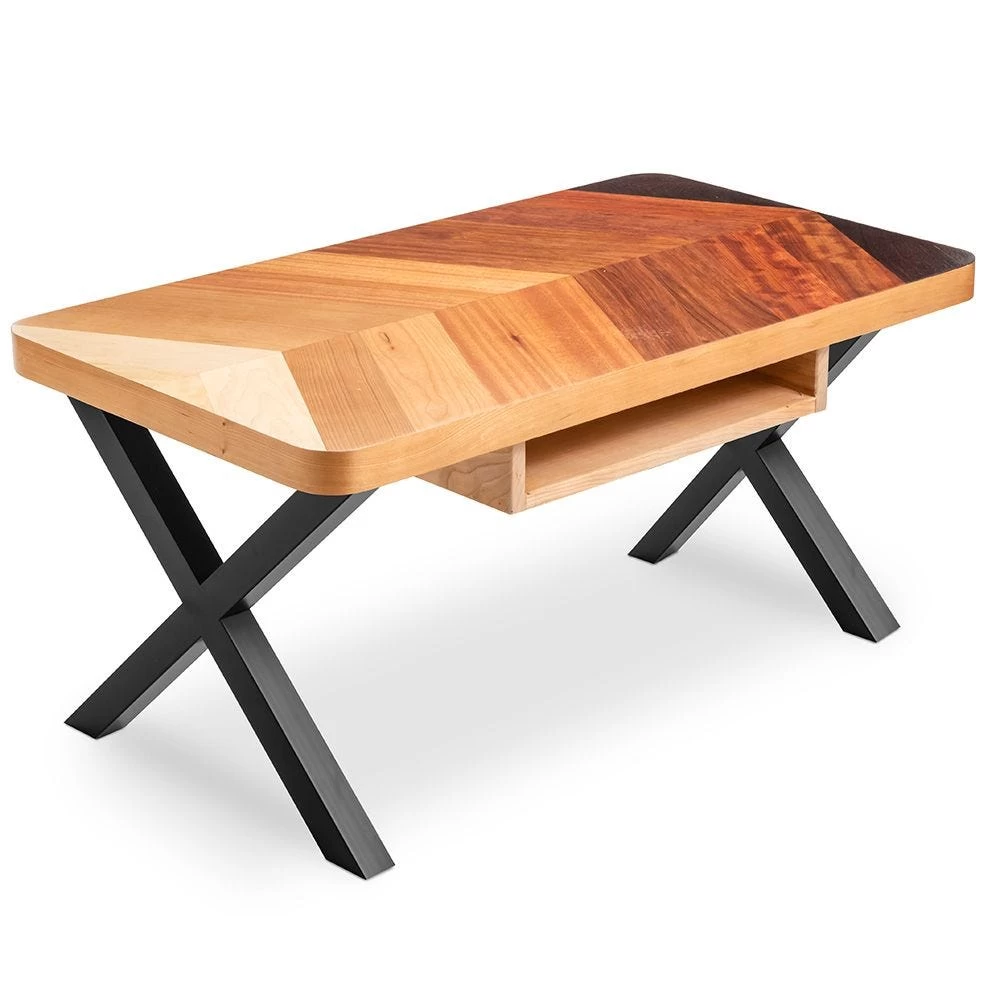 I-Semble Crossed Bar Steel Legs With Adjustable Feet, Set Of 2 - Image 6