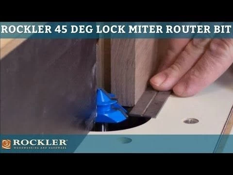 Rockler 45° Lock Miter Router Bits - 1/2'' Shank - Image 3